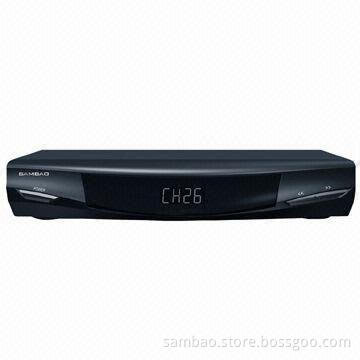 DVB-T2 Receiver with H.264, MPEG4, EPG, SCART, S/PDIF and USB PVR, Supports Multi-language